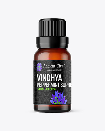 Vindhya Peppermint Supreme 100 Pure Essential Oil 10ml Ancient City